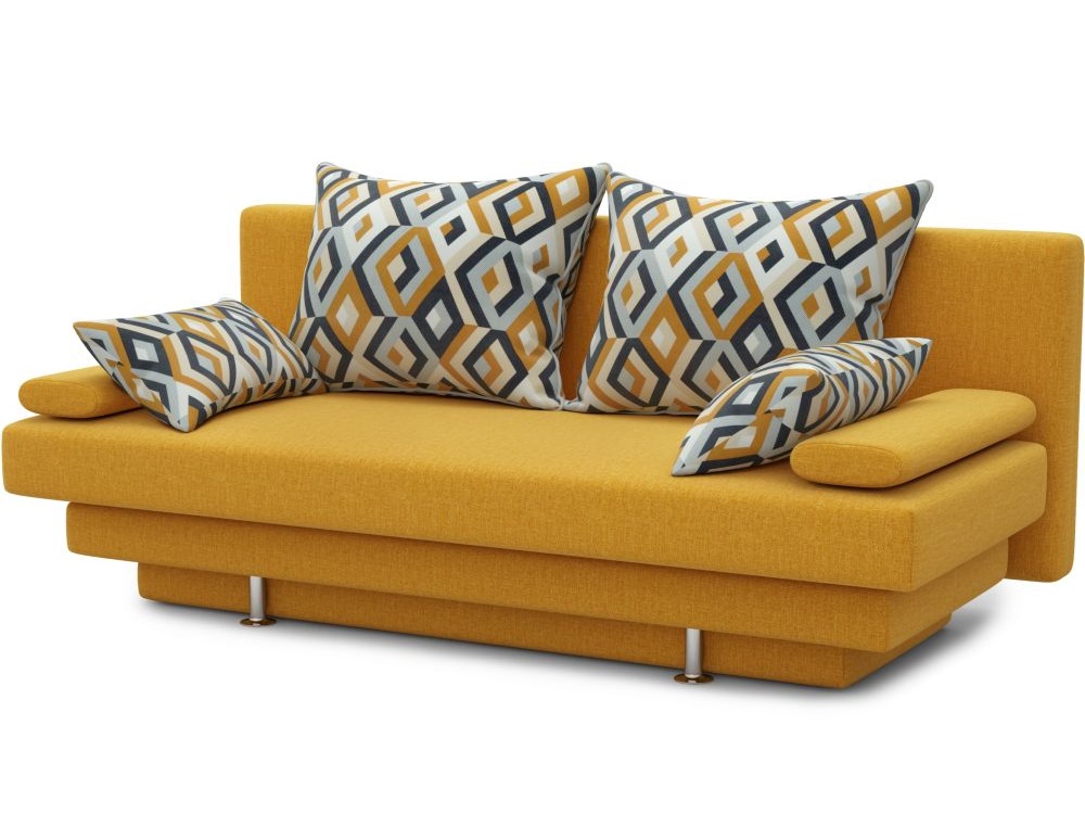 Диван «Вика» Savana plus Yellow/escada ochre в магазине «На диване» в Костроме  — Выгодная цена