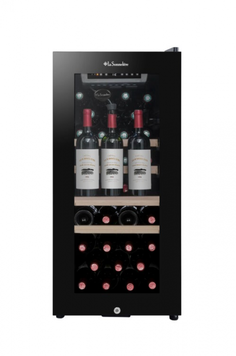 Монотемпературный шкаф LaSommeliere LS38BLACK