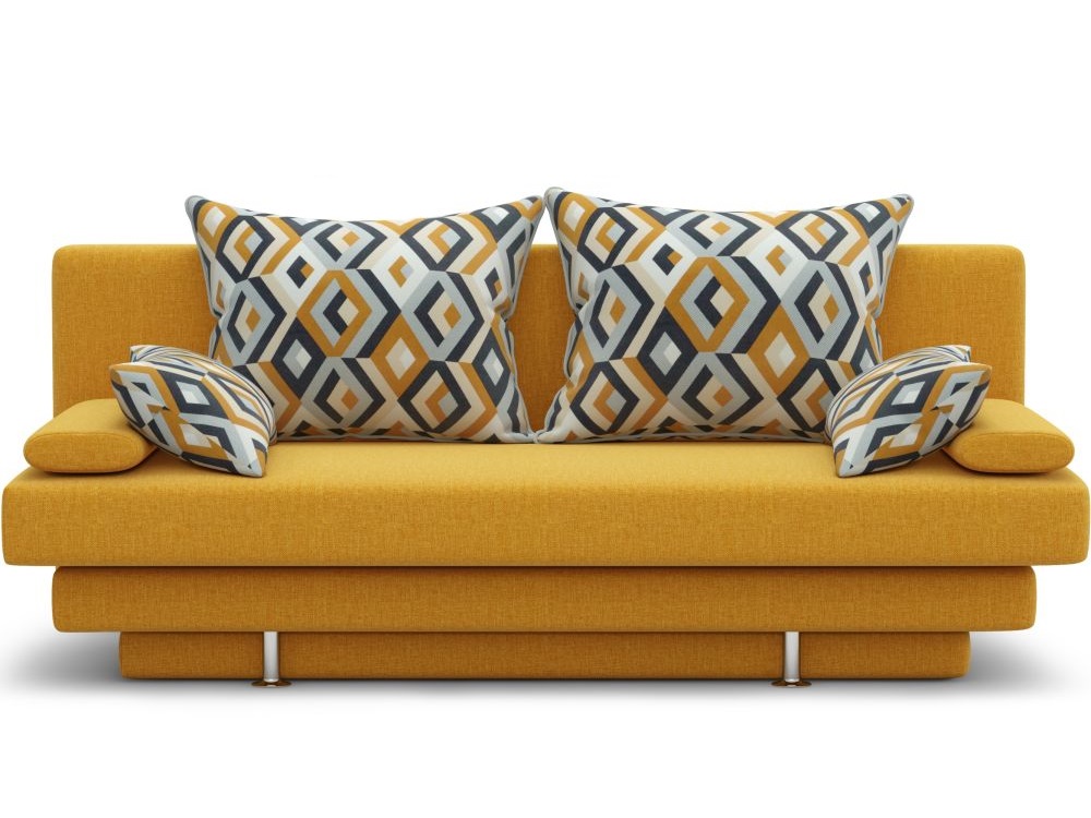 Диван «Вика» Savana plus Yellow/escada ochre в магазине «На диване» в Костроме  — Выгодная цена