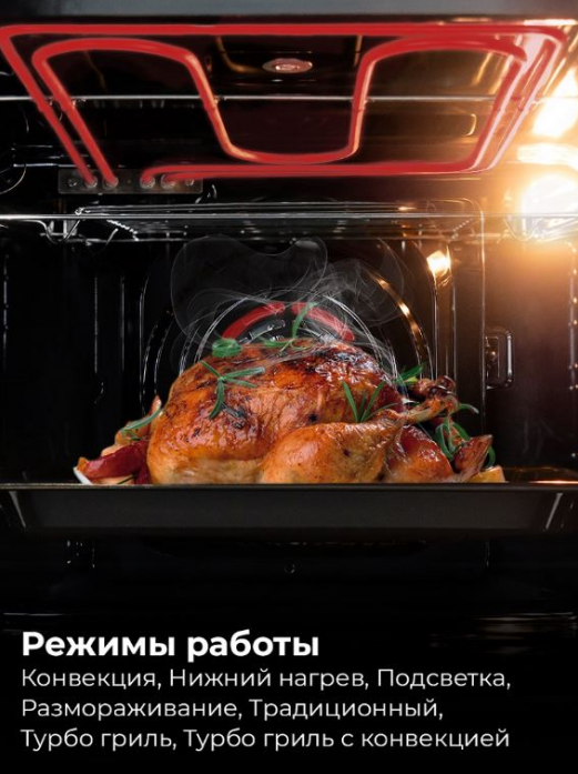 Электрический духовой шкаф Lex EDM 045 BL в магазине «На диване» в Костроме  — Выгодная цена