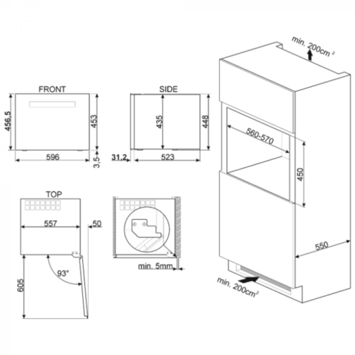 Винный шкаф Smeg CVI618LWNR2 в магазине «На диване» в Костроме  — Выгодная цена