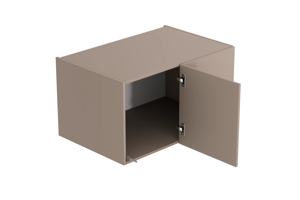 МАРИЯ АУ антресоль угловая, глиняный серый в магазине «На диване» в Костроме  — Выгодная цена