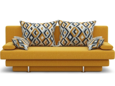 Диван «Вика» Savana plus Yellow/escada ochre в магазине «На диване» в Костроме  — Выгодная цена