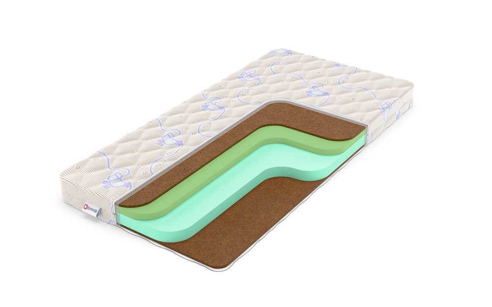 Детский матрас Denwir Baby Springless Eco Foam Hard Plus 10 (БЕБИ СПРИНГЛС ЭКО ФОМ ХАРД ПЛЮС 10) в магазине «На диване» в Костроме  — Выгодная цена